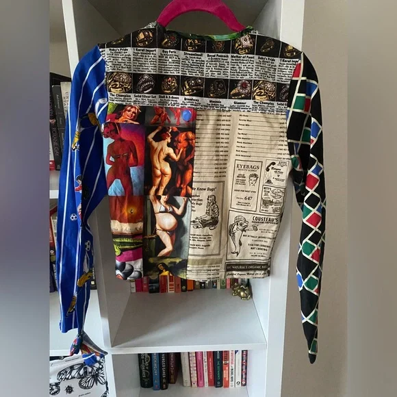 FBC Scrap Fabric Long Sleeve Top - Picture 4 of 4